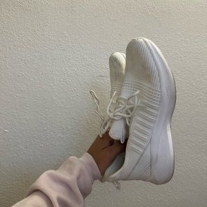 White sneakers!! Could easily be cleaned up only worn for a few months